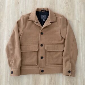 H&M Beige Wool Blend Jacket Size Men's XS/ Women's Small